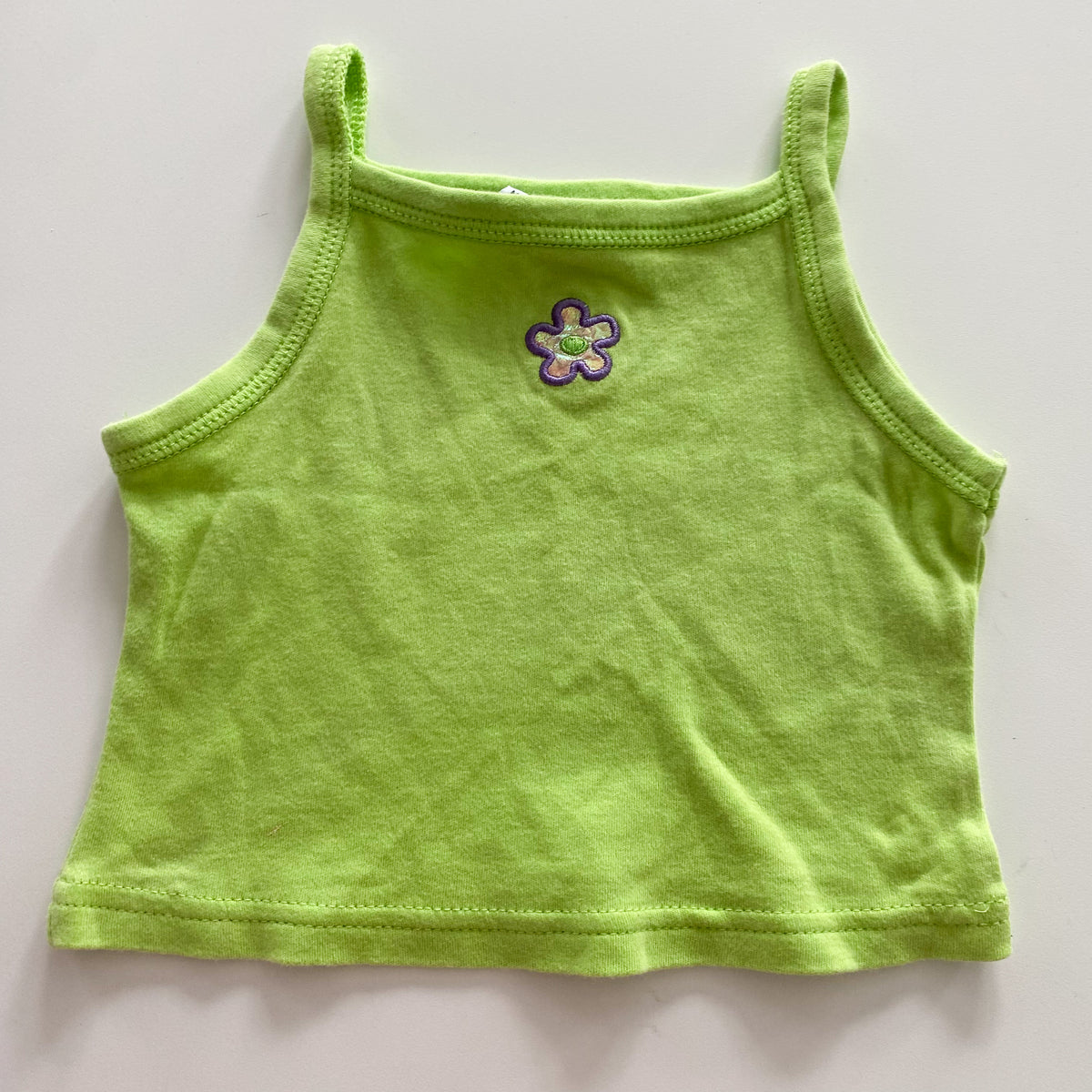Y2K Cropped Singlet - Size 12M