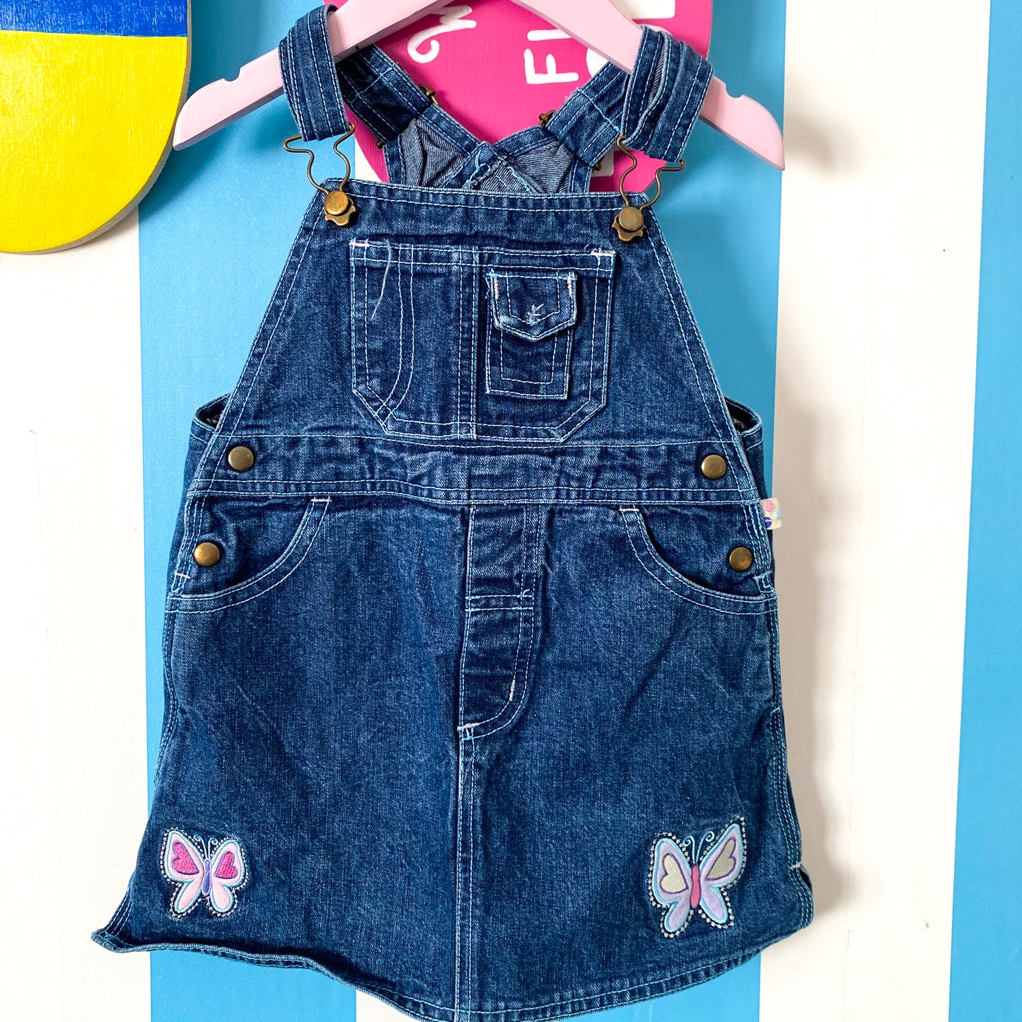 Vintage Denim Dress - Size 3