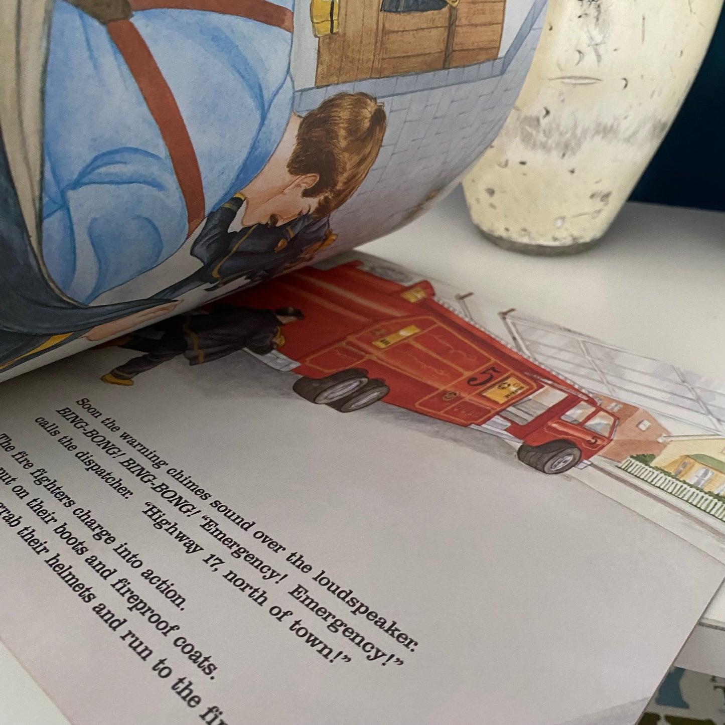 Tonka Working Hard With The Busy Fire Truck Book