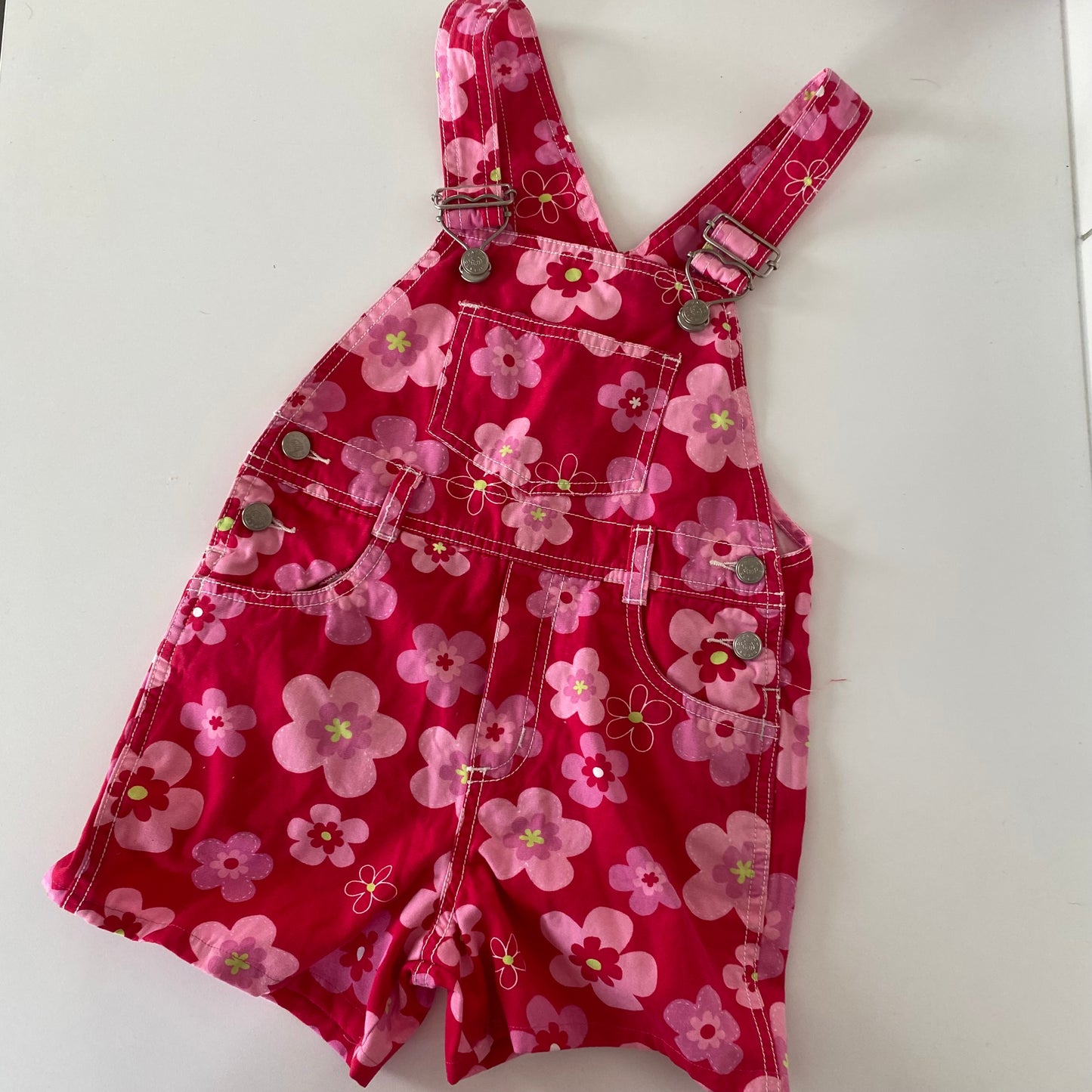 Pumpkin Patch Shortalls - Size 4