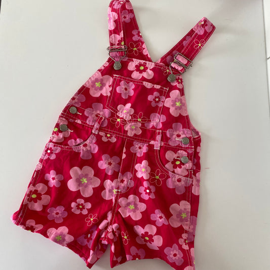 Pumpkin Patch Shortalls - Size 4