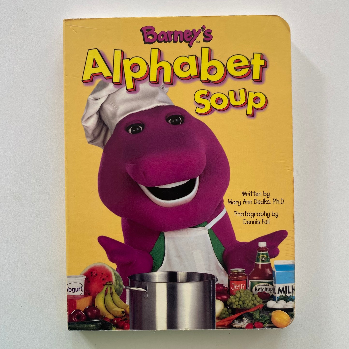 Barney Alphabet Soup Book